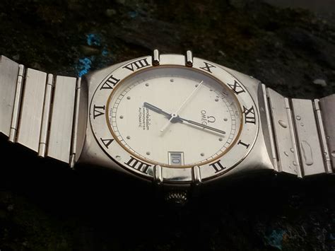 omega constellation manhattan vintage.